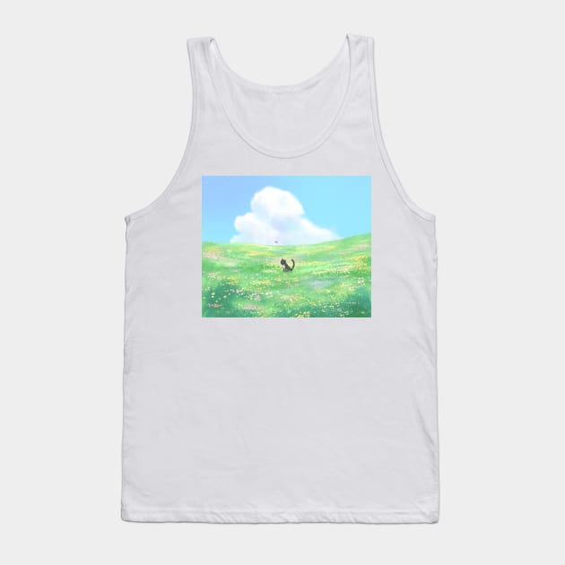 Meadow Cat Tank Top by Avery Ota